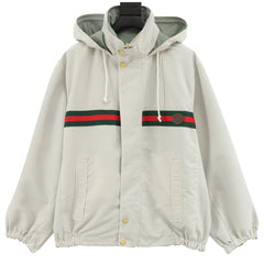 GUCCI Classic Patchwork Windbreaker Jacket