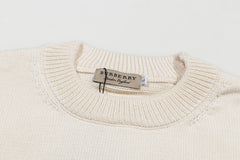 BURBERRY LOGO KNIT JUMPER SWEATER