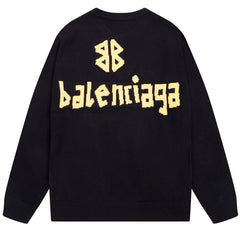 BALENCIAGA Jacquard KNIT JUMPER SWEATER