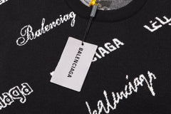 BALENCIAGA Jacquard KNIT JUMPER SWEATER