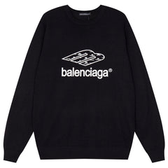 BALENCIAGA Jacquard KNIT JUMPER SWEATER