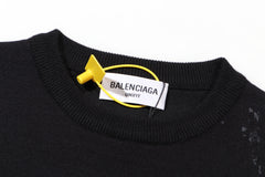 BALENCIAGA Jacquard KNIT JUMPER SWEATER