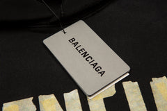 Balenciaga LOGO Print Hoodie Oversize