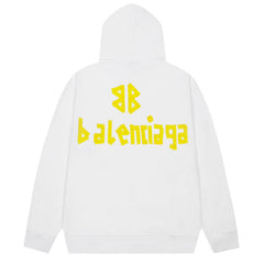 Balenciaga LOGO Print Hoodie Oversize