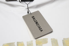 Balenciaga LOGO Print Hoodie Oversize