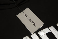 Balenciaga LOGO Print Hoodie Oversize