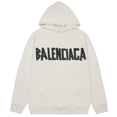 Balenciaga LOGO Print Hoodie Oversize