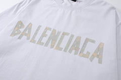 Balenciaga Tape Type Long Sleeve T-Shirt Oversized