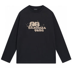 Balenciaga BB Classic Long Sleeve T-Shirt Oversized