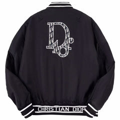 Dior LOGO Letter Embroidery Bomber Jacket