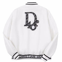 Dior LOGO Letter Embroidery Bomber Jacket