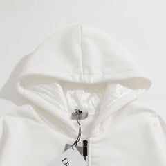 Dior Letter Embroidery Zipper Jacket