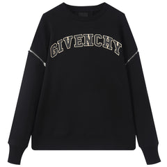 Givenchy Detachable Zipper Long Sleeve Sweatshirt Oversize