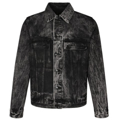 GIVENCHY Washed Distressed Denim Jacket