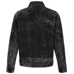 GIVENCHY Washed Distressed Denim Jacket