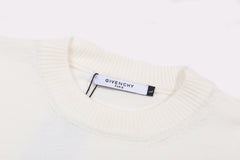 GIVENCHY Square Grid Classic Crew Neck KNIT SWEATER