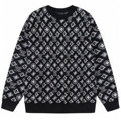 Louis Vuitton Classic Letter Jacquard Sweater