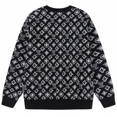 Louis Vuitton Classic Letter Jacquard Sweater