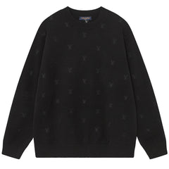 Louis Vuitton Classic Letter Jacquard Sweater