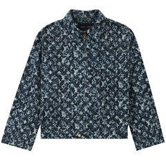 LOUIS VUITTON Classic LOGO Jacquard Denim Jacket