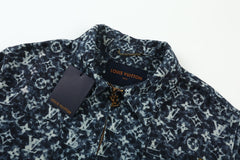 LOUIS VUITTON Classic LOGO Jacquard Denim Jacket