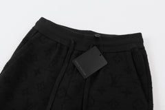 LOUIS VUITTON LOGO JACQUARD PANTS