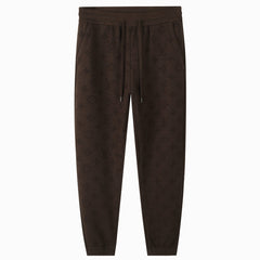 LOUIS VUITTON LOGO JACQUARD PANTS