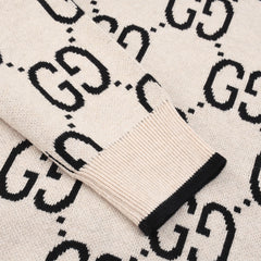 GUCCI GG LOGO Jacquard KNIT JUMPER SWEATER