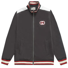 GUCCI Classic Striped Zipper Jacket