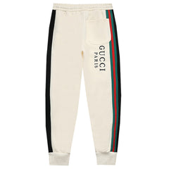 Gucci Classic Logo Web Stripe Pants