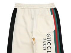 Gucci Classic Logo Web Stripe Pants