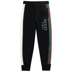 Gucci Classic Logo Web Stripe Pants