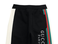 Gucci Classic Logo Web Stripe Pants