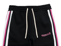 Gucci Classic Logo Embroidered Web Stripe Pants