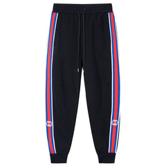 Gucci Classic GG Pattern Web Stripe Pants