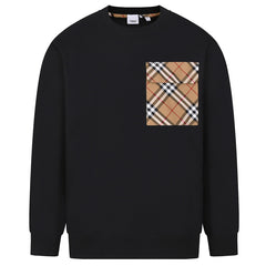 Burberry Classic Check Pocket Sweatshirt