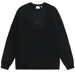 Burberry War Horse Pattern Embroidered Sweatshirt