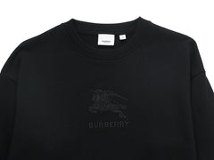 Burberry War Horse Pattern Embroidered Sweatshirt