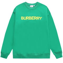 Burberry Logo Pattern Sweatshirts