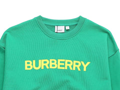 Burberry Logo Pattern Sweatshirts