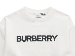 Burberry Logo Pattern Classic Sweatshirts