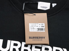 Burberry Logo Pattern Classic Sweatshirts