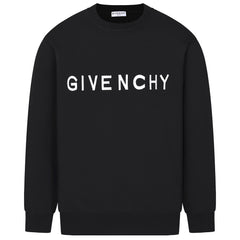 Givenchy Classic Logo Pattern Sweatshirt