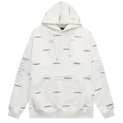 GIVENCHY Classic LOGO Pattern Hoodie