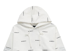 GIVENCHY Classic LOGO Pattern Hoodie