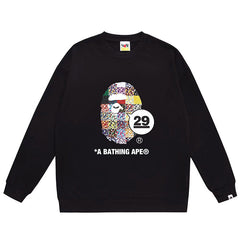 BAPE Ape Head 29th Anniversary Print Sweatshirt