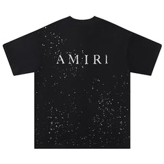 Amiri ink-splash print T-shirt