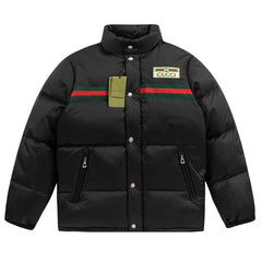 LUXURY HUB GUCCI LOGO PUFFER JACKET