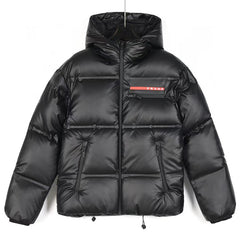 PRADA Light Re-Nylon hooded puffer jacket