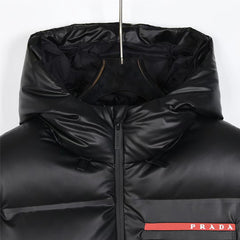 PRADA Light Re-Nylon hooded puffer jacket